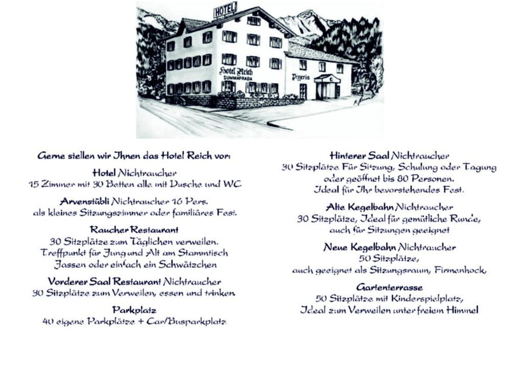 Hotel Reich Thusis Exterior photo